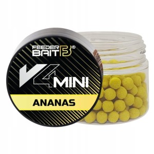 Przejdź do produktu Mała Przynęta 4mm Method Feeder V4 Mini FEEDER BAIT - Ananas