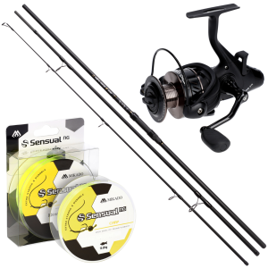 Przejdź do produktu Zestaw Karpiowy MIKADO INTRO CARP Wędka + Kołowrotek + Żyłka 3,3m