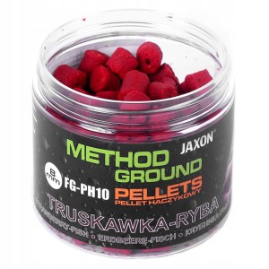 Przejdź do produktu Pellet Haczykowy 8mm JAXON 100g - TRUSKAWKA / RYBA